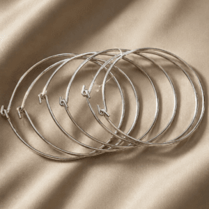 Kit Feminino 6 Pulseiras em Alumínio
