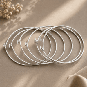 Kit Feminino 6 Pulseiras em Alumínio