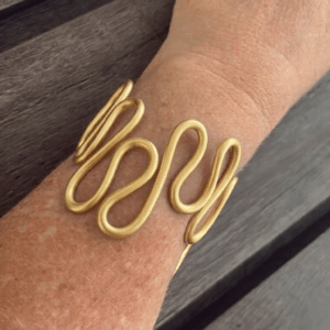 Pulseira Wave em Alumínio