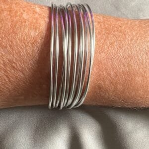 Pulseira Fios Slim em Alumínio