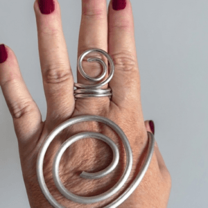 Conjunto Caracol - Hand Palm e Anel